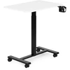 Mobilus baltas reguliuojamas stalas 70x48 cm ModernHome