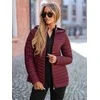 Moteriška bordo spalvos striukė Marsi