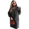 Moteriška oversize juoda striukė Gala