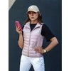 Moteriška šviesiai rožinė liemenė Stylish