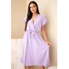 Moteriška šviesiai violetinė suknelė Larisa