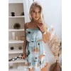 Moteriška vasarinė suknelė šviesiai žalia Dilon