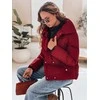 Moteriška žiemeinė bordo spalvos striukė Lari
