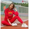 Moteriškas raudonas sportinis komplektas Lietuva
