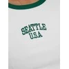 Moteriški balti/žali marškinėliai Seattle USA