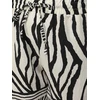 Moteriški juodi/balti šortai Zebra