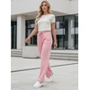 Moteriškos rožinės sportinės kelnės Dress