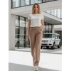 Moteriškos rudos sportinės kelnės Dress
