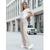 Moteriškos rusvos sportinės kelnės Dress