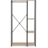 Pastatoma pakaba su lentynomis rusvos spalvos ModernHome