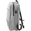 Lean Pilkas miesto kuprinė su USB, 14L