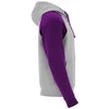 Pilkas/violetinis džemperis Badet