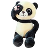 Lean Toys Pliušinė panda su magnetais, 23 cm