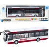 Lean Toys Metalinis miesto autobusas 1:42 su šviesomis ir garsu
