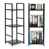 Modernhome Moderni lentyna, metalinis rėmas, LOFT, juoda