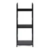 Modernhome Moderni lentyna, metalinis rėmas, LOFT, juoda