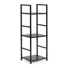Modernhome Moderni lentyna, metalinis rėmas, LOFT, juoda