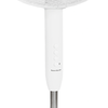Standing Floor Fan 45W – 3 Modes, 5 Blades, Baltas