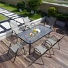 Multi Garden Tvirtas sodo stalas 120x70 cm
