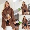 Stilinga ruda moteriška striukė be gobtuvo Arova