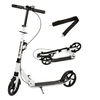 Sulankstomas baltas miesto paspirtukas 95–105 cm