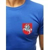 Šviesiai mėlyni vyriški marškinėliai Herbas