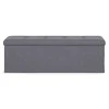 Modernhome Šviesiai pilkos spalvos daiktų laikymo dėžė 111x38 cm