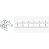 Tamsiai mėlyna moteriška dvipusė striukė Adnel
