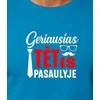 Turkio marškinėliai Geriausias tėtis pasaulyje (baltas)