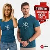 Turkio spalvos marškinėlių komplektas Stilistika