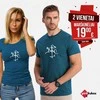 Turkio spalvos marškinėlių komplektas Stilistika