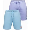 Unisex šortų rinkinys mėlyni/šviesiai violetinės spalvos Level Up