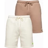 Unisex šortų rinkinys rusvos/šviesiai rudos spalvos Level Up