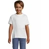 Vaikiški unisex baltos spalvos marškinėliai Kids