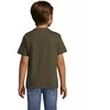 Vaikiški unisex chaki spalvos marškinėliai Kids