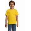 Vaikiški unisex geltonos spalvos marškinėliai Kids