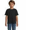 Vaikiški unisex juodos spalvos marškinėliai Kids