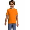 Vaikiški unisex oranžinės spalvos marškinėliai Kids
