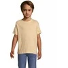 Vaikiški unisex rusvos spalvos marškinėliai Kids