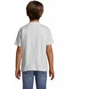 Vaikiški unisex šviesiai pilkos spalvos marškinėliai Kids