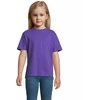 Vaikiški unisex violetinės spalvos marškinėliai Kids
