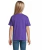 Vaikiški unisex violetinės spalvos marškinėliai Kids