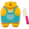 Lean Toys Vaikiškas virtuvės rinkinys su pjaustymo lenta ir peiliu