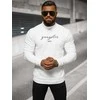 Vyriškas baltas megztinis Gangster