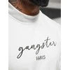 Vyriškas baltas megztinis Gangster