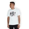 Vyriški balti marškinėliai Bike