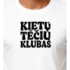 Vyriški balti marškinėliai Kietas tėtis (juodas)