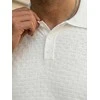 Vyriški balti polo marškinėliai Style