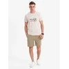 Vyriški chaki spalvos šortai Stuart