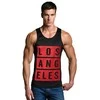 Vyriški juodi marškinėliai Los Angeles